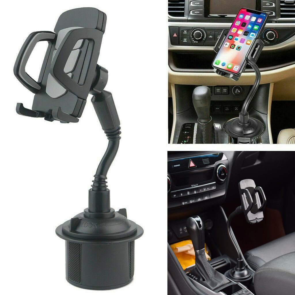 Cup Holder Phone Mount – Stable, Adjustable & Perfect for Every Car Ride