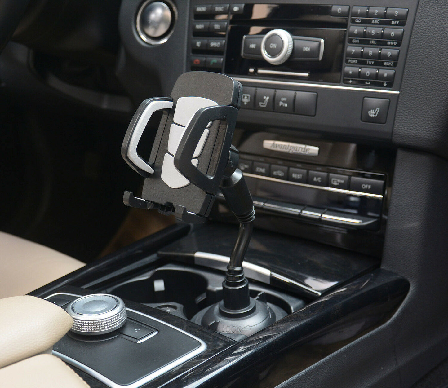 Cup Holder Phone Mount – Stable, Adjustable & Perfect for Every Car Ride