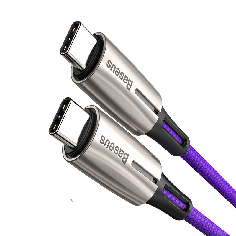 Type-C to Type-C Data Cable – 60W Power Delivery, 10Gbps Data Transfer, High-Durability, 1M