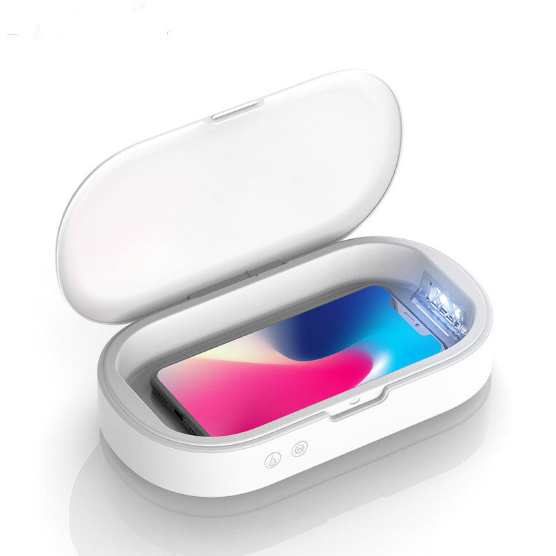 UV Disinfectant Box with Wireless Charger – Sanitize & Charge Your Phone Simultaneously