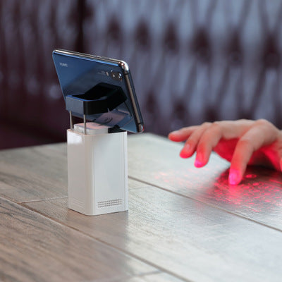 Futuristic Laser Projection Bluetooth Keyboard – Type on Light, Anywhere!