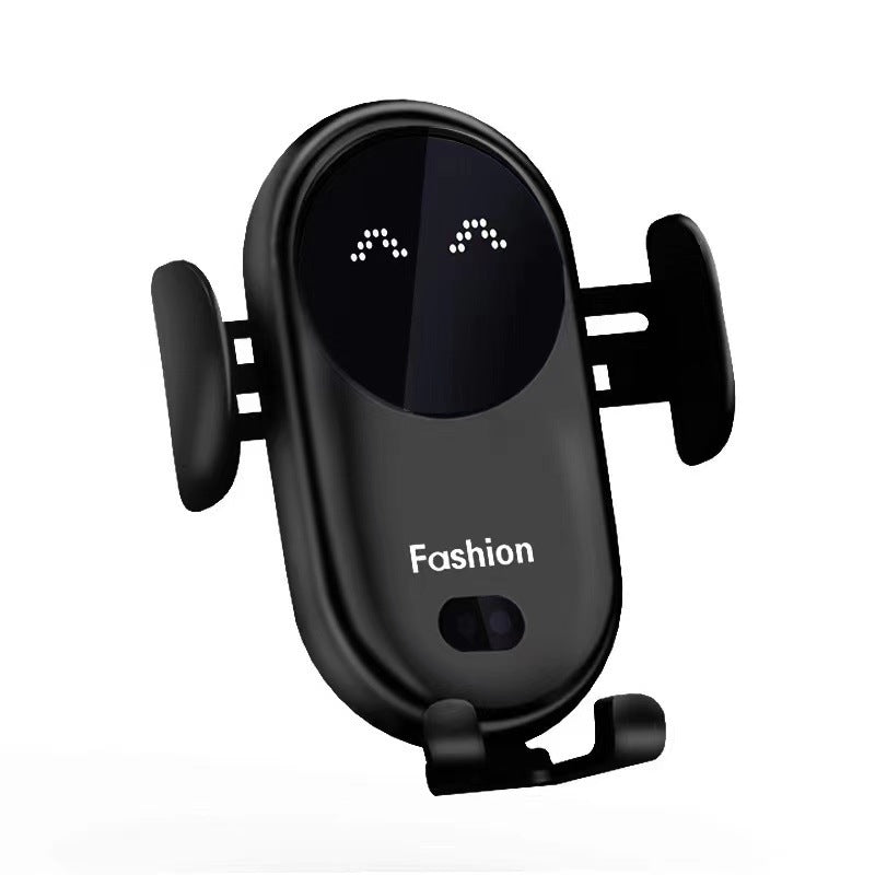 Funky Automatic Adjustable 15W Car Phone Holder & Wireless Charger – Sleek Color Options, Auto Mounting