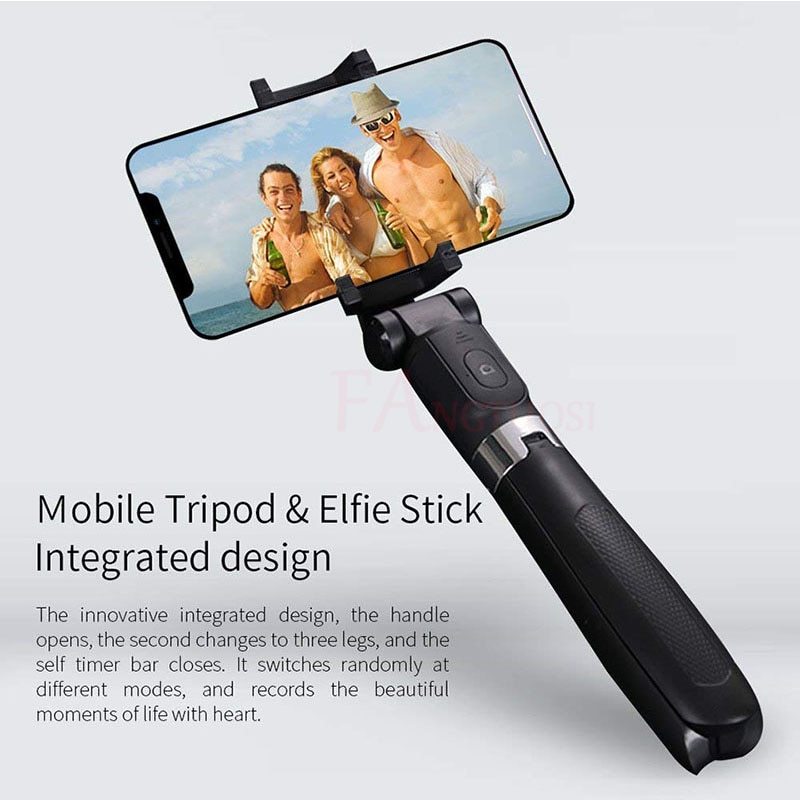 2 in 1 Bluetooth Selfie Stick with Tripod – Perfect for Selfies, Vlogging, and Live Streaming!