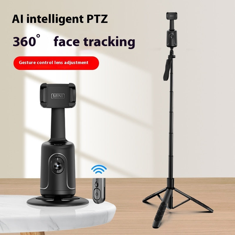 360° Rotating AI Powered Live Tracking Phone Holder – Perfect for TikTok, Reels, and Live Streaming