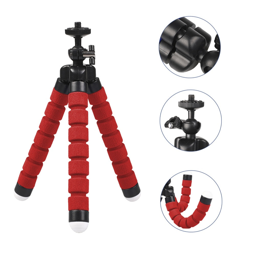 Small Octopus Style Flexible Tripod for Phones – Perfect for Vlogging, Street Shooting, and Live Streaming