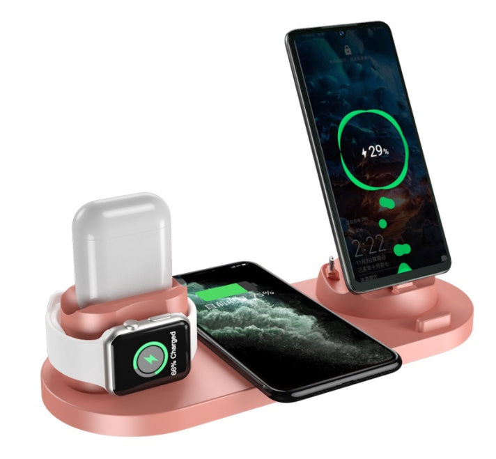 The Ultimate 4-in-1 Fast Wireless Charger for Apple iPhone, Samsung, All Android, Apple Watch, iWatch, Airpods