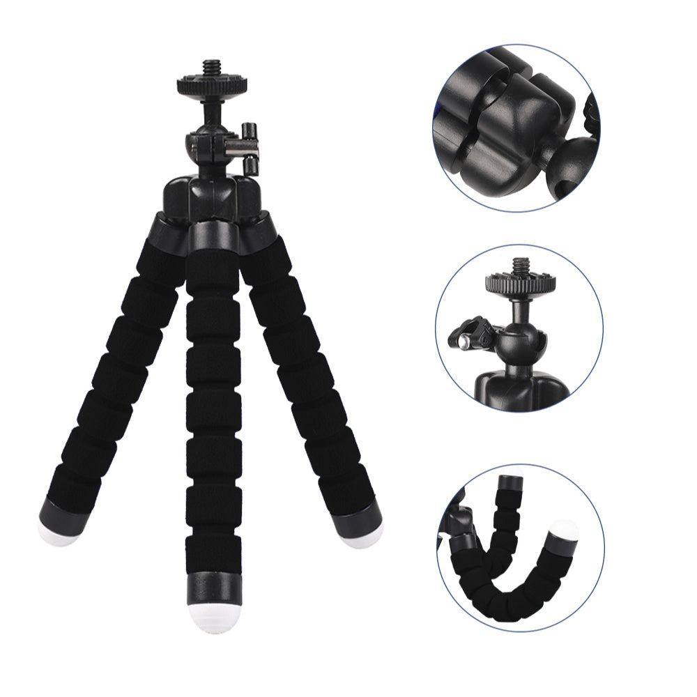 Small Octopus Style Flexible Tripod for Phones – Perfect for Vlogging, Street Shooting, and Live Streaming