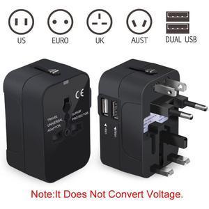 Global Pass Multi-Function Travel Adapter – Universal Compatibility, 2200W Power, Eco-Friendly Design