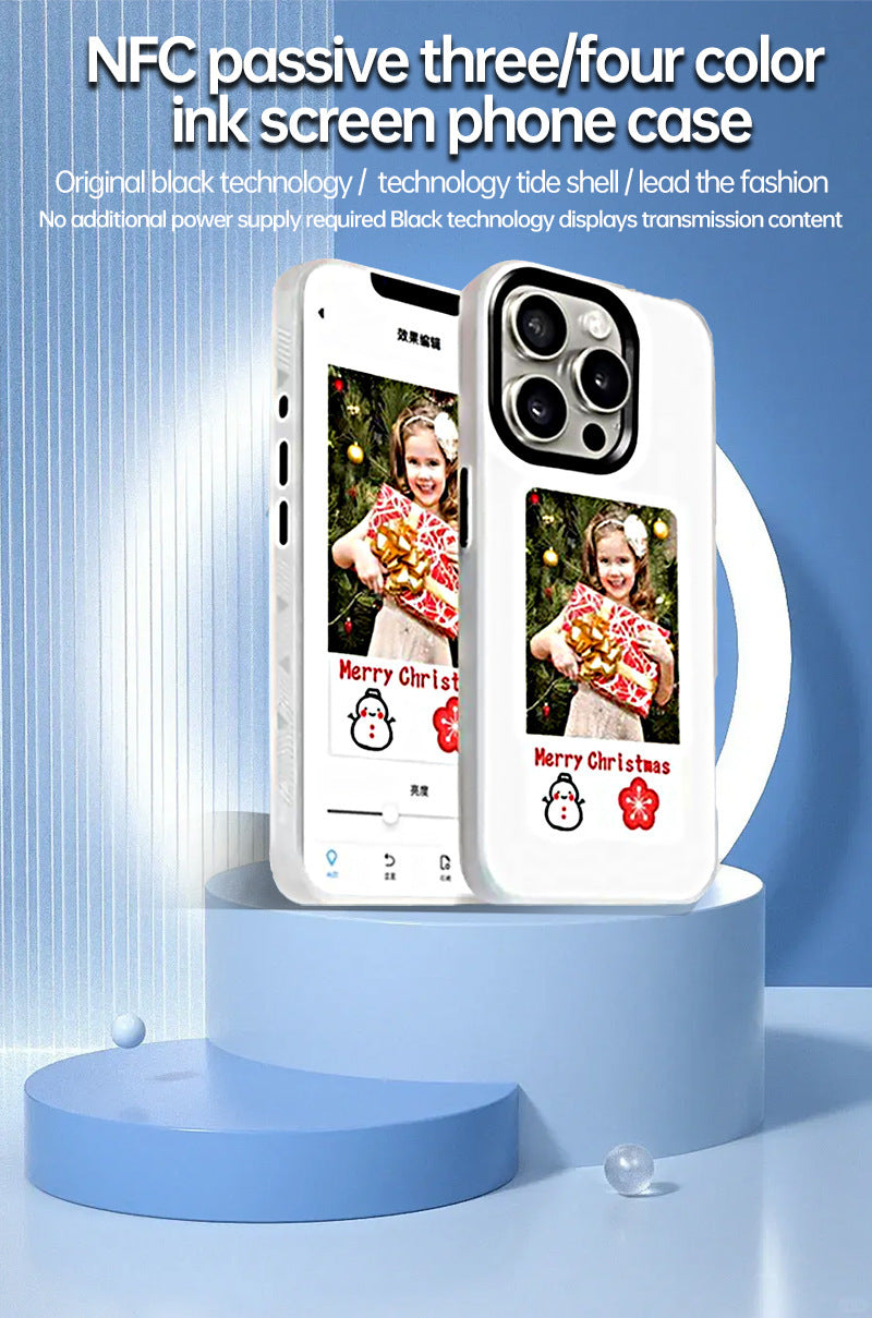 E-Ink Smart Phone Case for iPhone – Instantly Display Your Favorite Image!