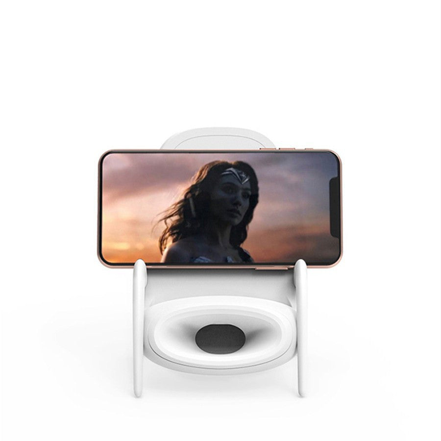 Chair Designed Amplified Wireless Charger – Boost Your Sound & Charge Your Phone